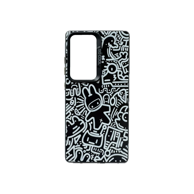 کاور مدل سوکول طرح هنر دودل آرت کد doodleArt95 مناسب برای گوشی موبایل سامسونگ Galaxy S25 Ultra