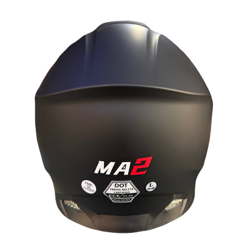 کلاه کاسکت فک متحرک MA2 مدل 965 Black