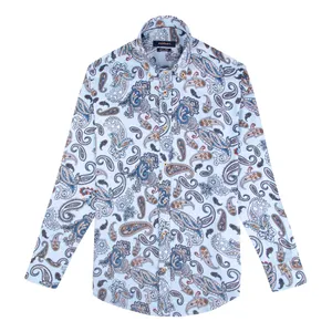 پیراهن آستین بلند مردانه کروم مدل پشمی 2220115