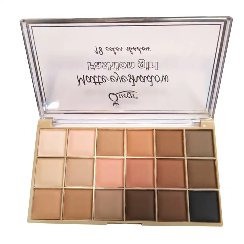 پالت سایه چشم کویین مینی مدل MATTE 18 شماره 02