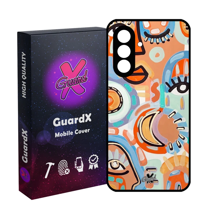 کاور گارد ایکس طرح چهره مدل 10431 مناسب برای گوشی موبایل سامسونگ Galaxy A56 / A56 5G
