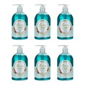 مایع دستشویی درما کلین مدل Mimosa حجم 500 میلی لیتر بسته 6 عددی