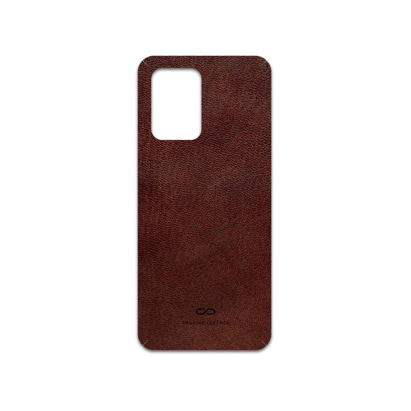 برچسب پوششی ماهوت مدل Natural-Leather مناسب برای گوشی موبایل شیائومی Poco X4 GT