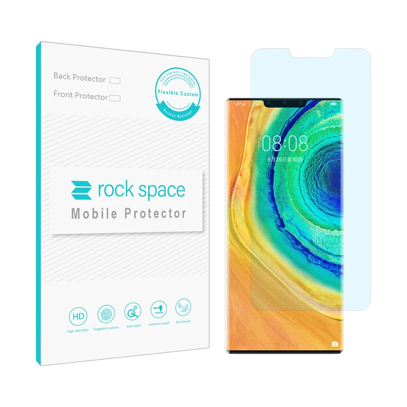 محافظ صفحه نمایش ضداشعه آبی راک اسپیس مدل HyBLU مناسب برای گوشی موبایل هوآوی MATE 30 PRO 5G