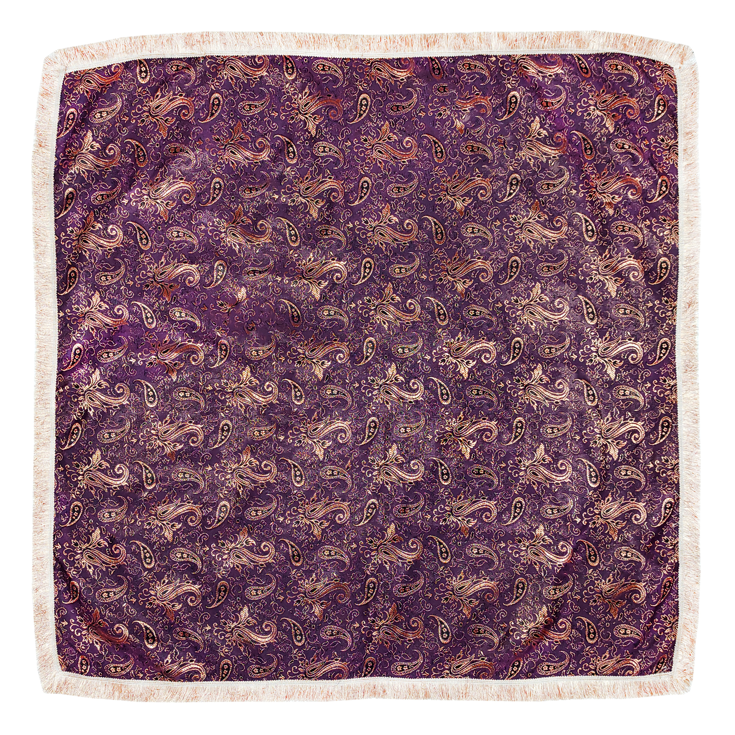 رومیزی ترمه طرح بته جقه کد 100