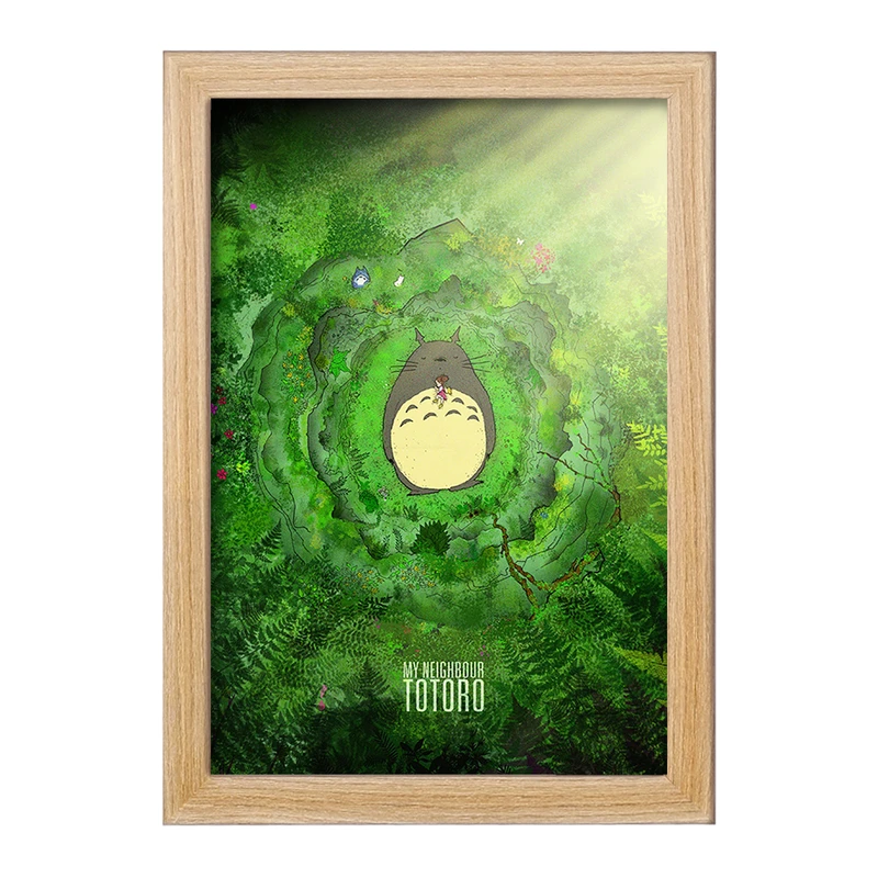 تابلو خندالو مدل انیمه توتورو (Totoro) کد F1609