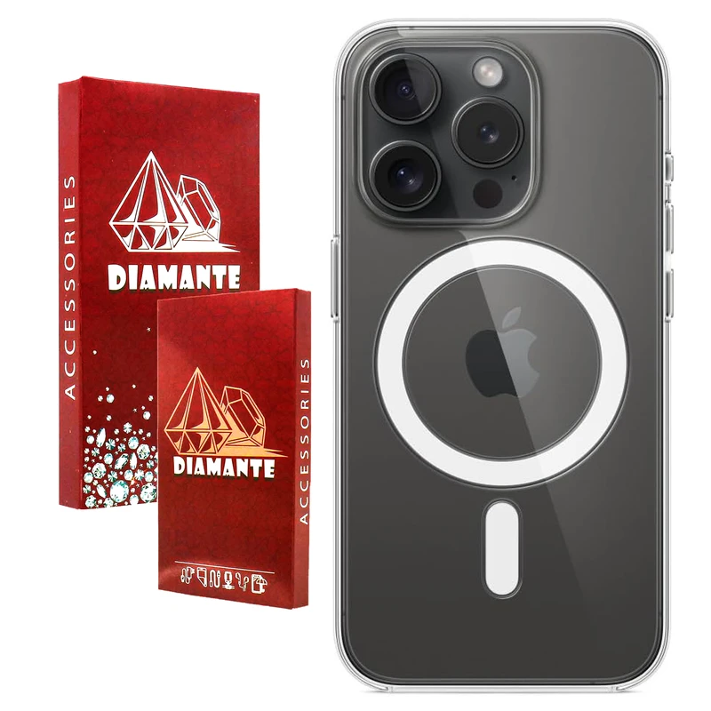 کاور دیامانته مدل Mac-safe Ros مناسب برای گوشی موبایل اپل iPhone 12 Pro Max