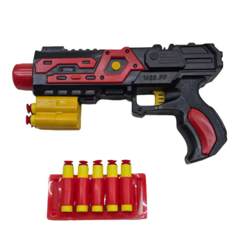 تفنگ بازی ناب سل مدل کلت تیر فومی m65pf