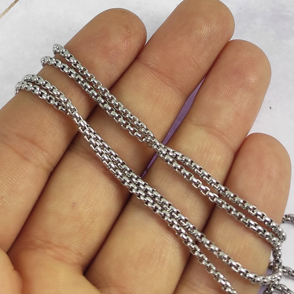 زنجیر زنانه سلین کالا مدل اجری کد T 59