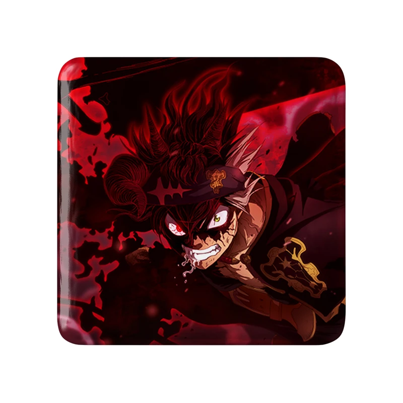 مگنت خندالو طرح آستا انیمه بلک کلاور Black Clover کد 11706