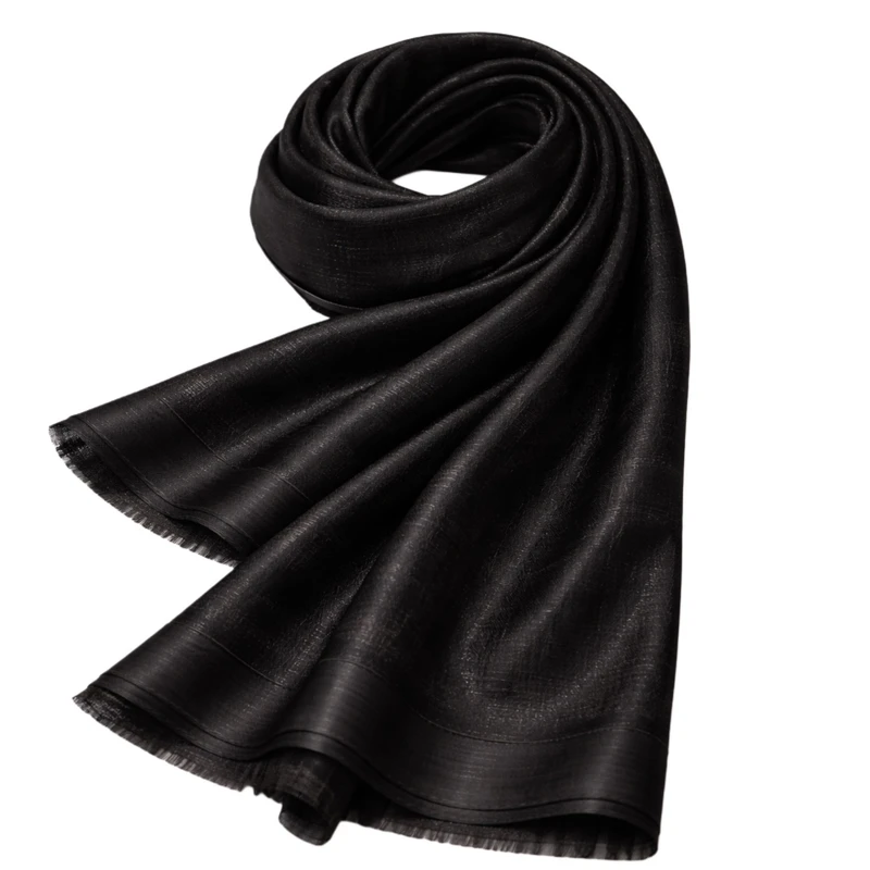 شال ابریشم توییل زنانه مدل MND9997 با طول و عرض 200*75 سانتی‌متر