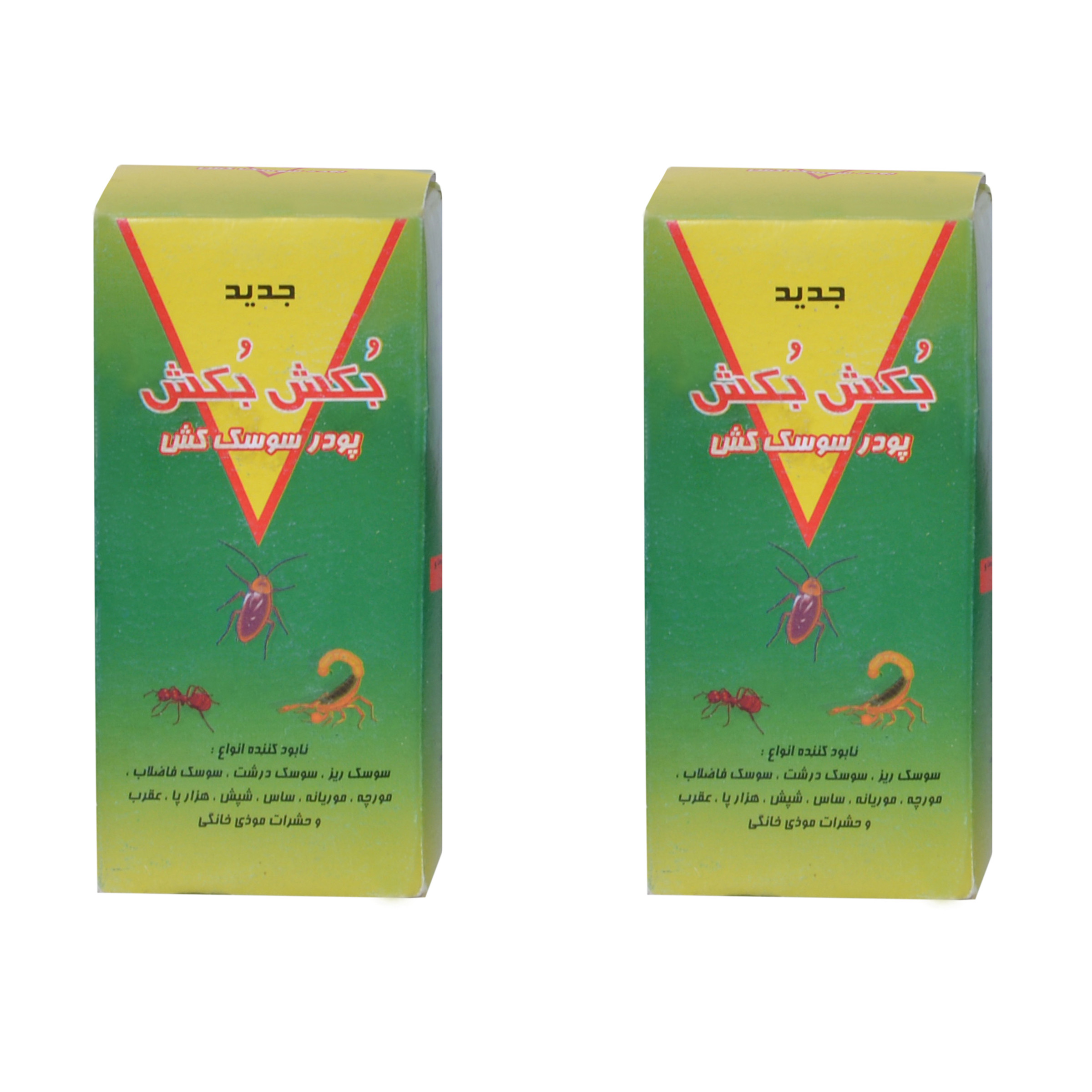 سوسک کش بکش بکش مدل 123 حجم 65 میلی لیتر بسته 2 عددی سوسک کش بکش بکش مدل 123 حجم 65 میلی لیتر بسته 2 عددی