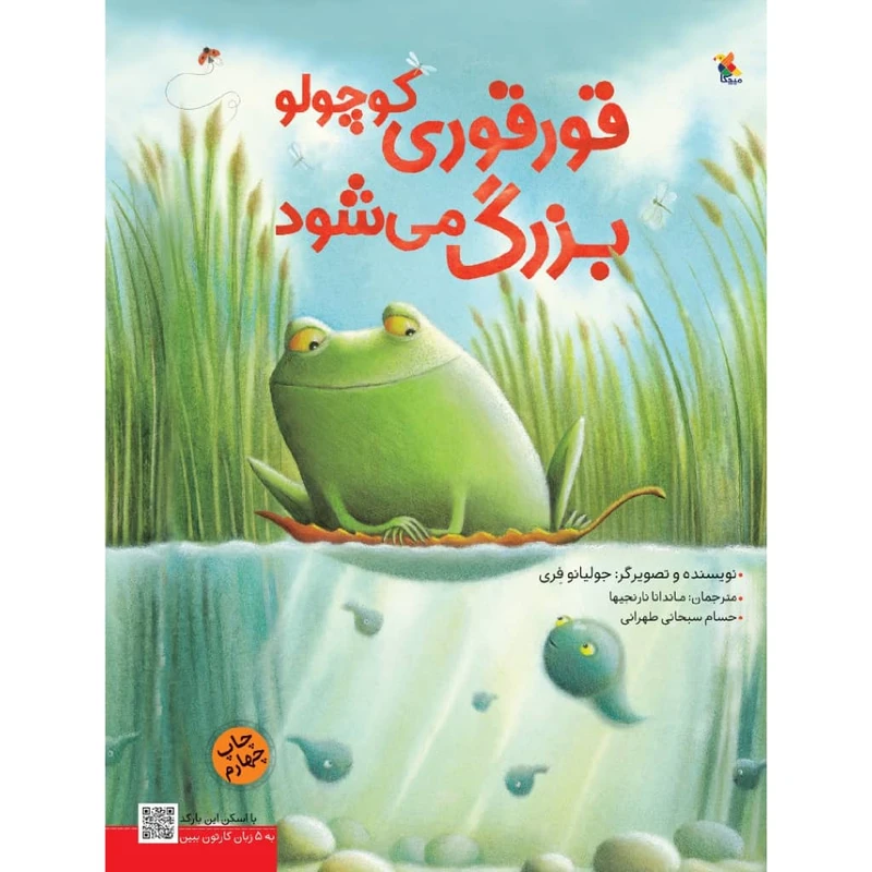 كتاب قورقوري كوچولو بزرگ مي‌شود اثر جوليانو فري نشر ميچكا 