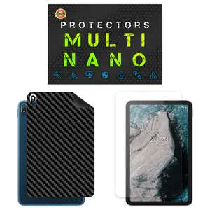 Multi Nano X-SFC Model Anti Reflex Screen Protector Suitable For Nokia T20 10.4 inch Tablet Along With The Rear Skin