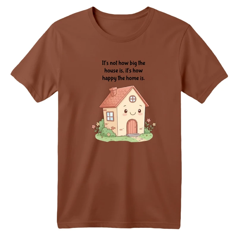 تی شرت آستین کوتاه بچگانه مدل خانه