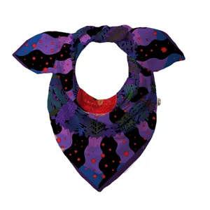 دستمال سر و گردن هزاردستان طرح روباه و خرگوش مدل BDAS111