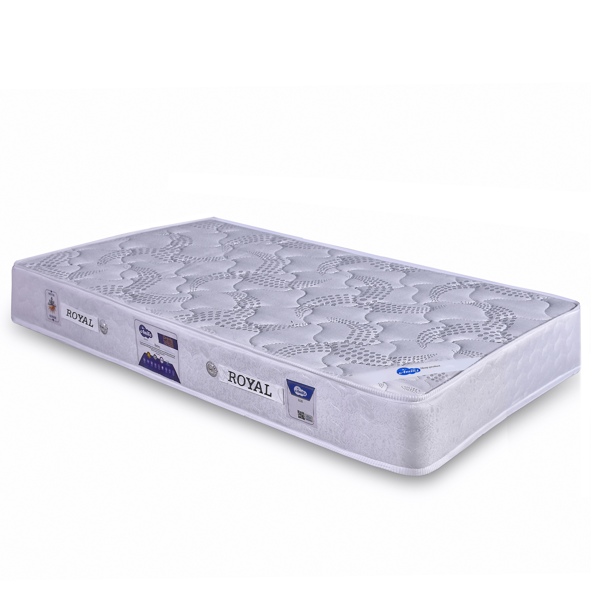 تشک رویال مدل پاتریس یک نفره سایز 90x200 سانتی متر