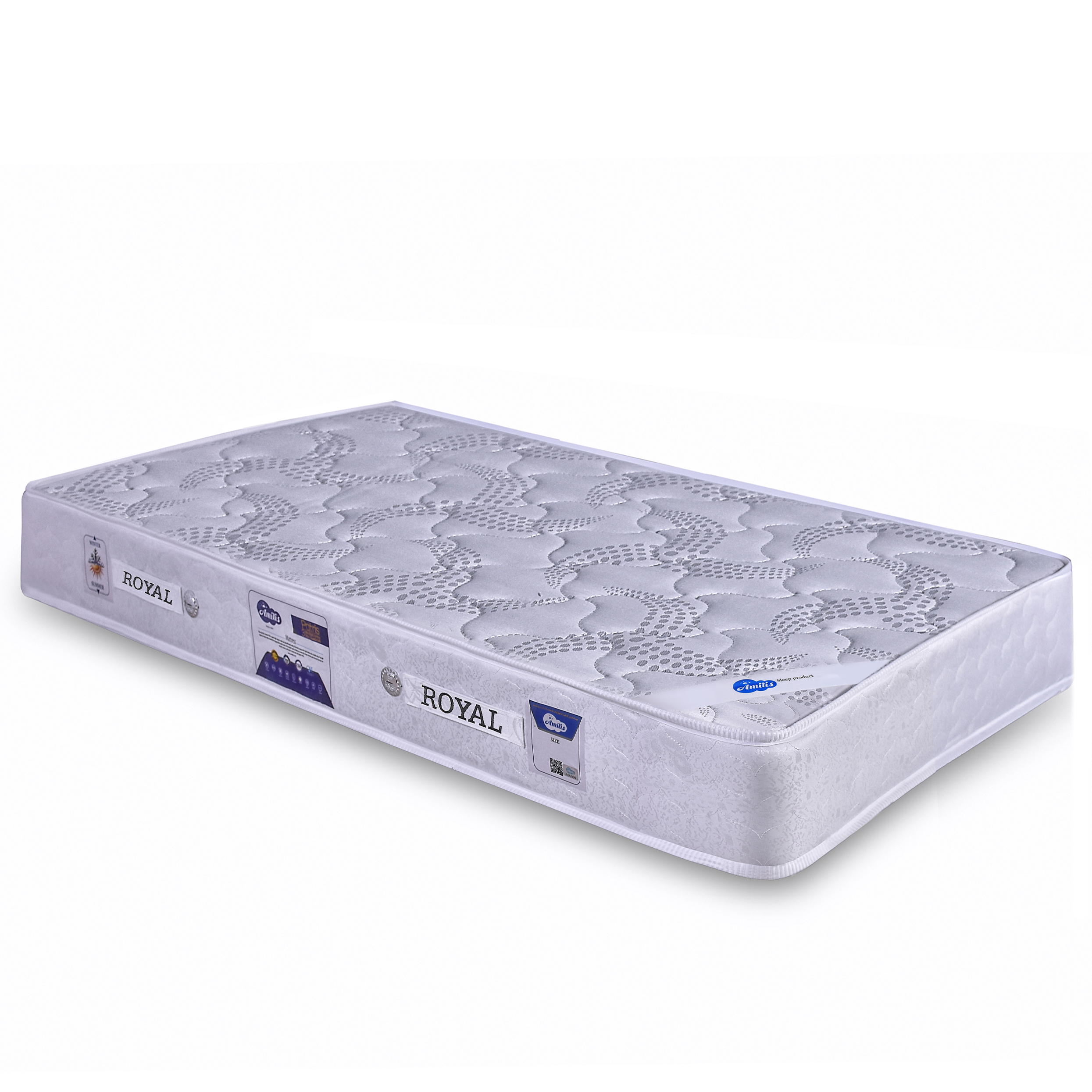 تشک رویال مدل پاتریس یک نفره سایز 80x180 سانتی متر