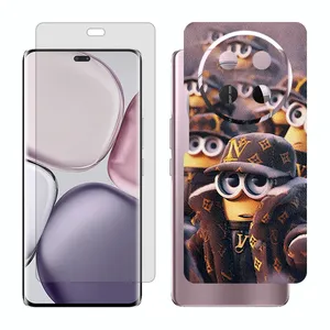 Glass Together model transparent screen protector suitable for Honor X9c mobile phone with back cover sticker