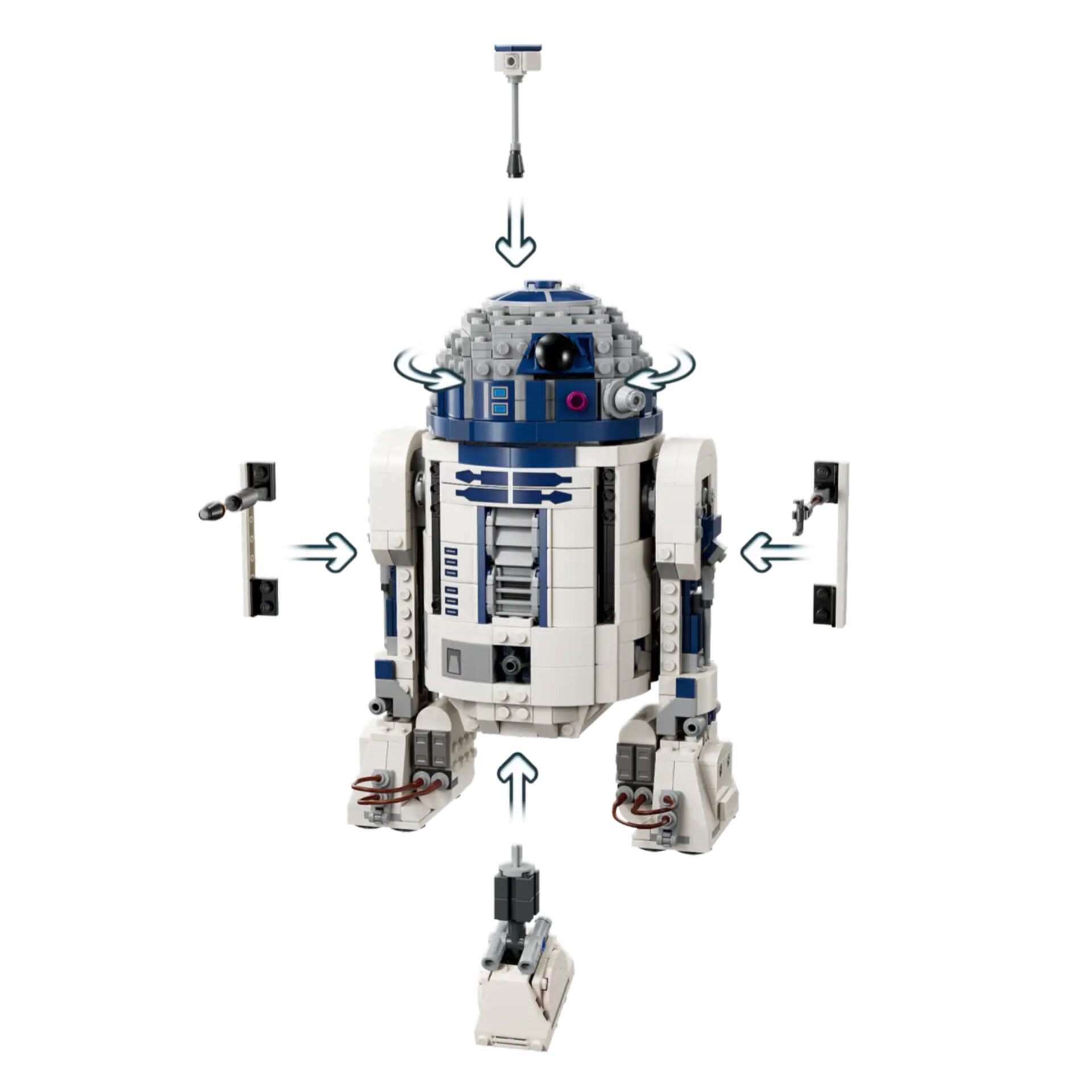 لگو سری استاروارز مدل R2-D2™ کد 75379 لگو سری استاروارز مدل R2-D2™ کد 75379