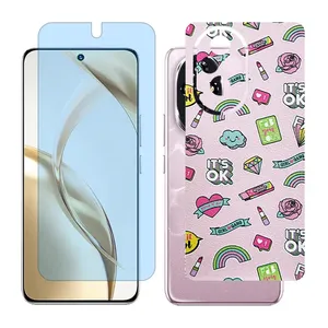 Glass Together model matte anti blue screen protector suitable for Honor 200 mobile phone with back cover sticker