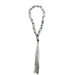 تسبیح نقره گالری ظهیرالدینی مدل ROS-68 ژاپنی