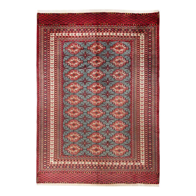 فرش دستبافت سه و نیم متری مدل ترکمن کد 40x1965