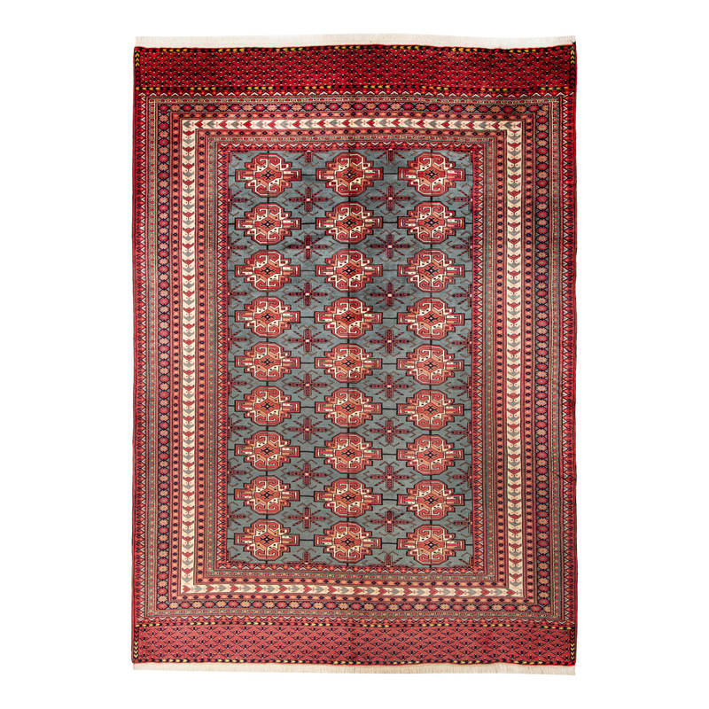 فرش دستبافت سه و نیم متری مدل ترکمن کد 40x1965