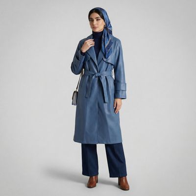 کت چرم زنانه السانا مدل نیلاس کد 165401