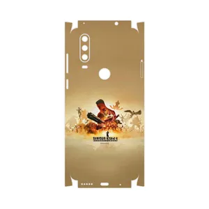 MAHOOT Serious Sam Game Series-FullSkin Cover Sticker for Motorola One Action