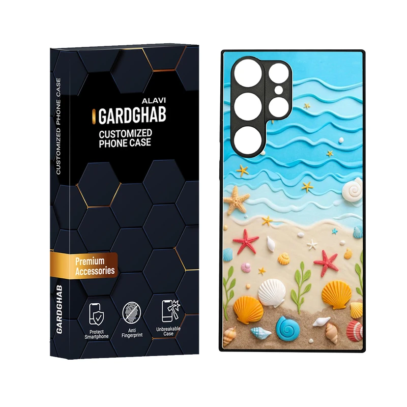 کاور گارد قاب علوی مدل دورژله ای مناسب برای گوشی موبایل سامسونگ Galaxy S23 Ultra