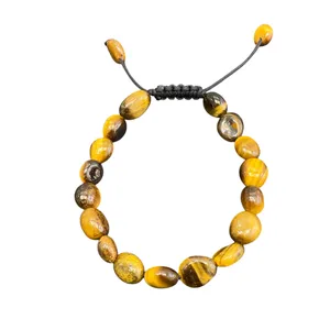 دستبند سنگی مدل چشم ببر