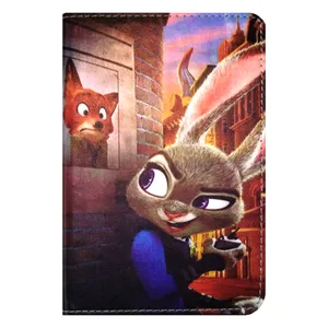 کیف کلاسوری مدل Zootopia مناسب برای تبلت لنوو TAB 4 7 Essential TB-7304