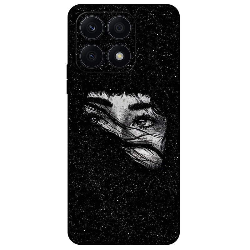 کاور مگافون طرح دخترانه مدل 8140 مناسب برای گوشی موبایل آنر X8A     