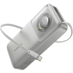  پاوربانک بیسوس مدل NOMOS 65W ظرفیت 20000 میلی آمپر ساعت 