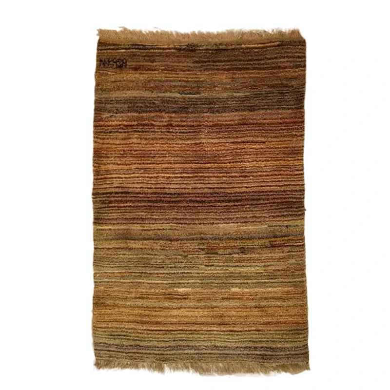 گبه فرش دستباف یک ونیم متری مدل بافت قشقای شیراز کد NKP.Z.N/61