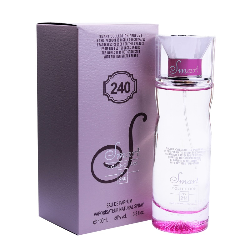 ادو پرفیوم زنانه اسمارت کالکشن مدل کارولینا هررا 212 حجم 100 میلی لیتر 