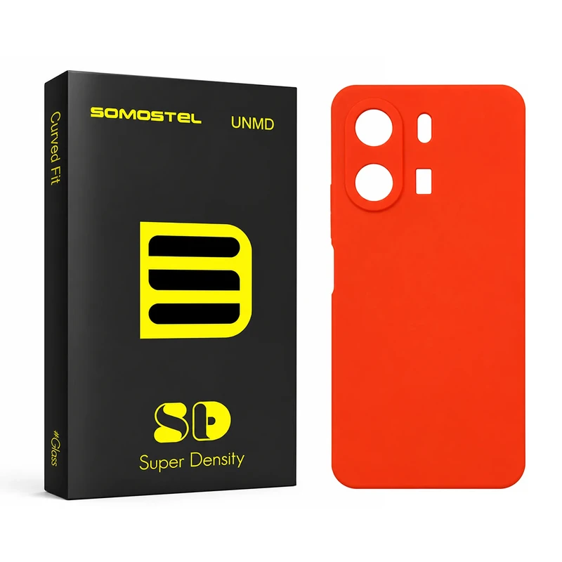کاور سوماستل مدل سیلیکونی مناسب برای گوشی موبایل شیائومی Redmi 13C
