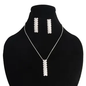 نیم ست نقره زنانه کد 67042