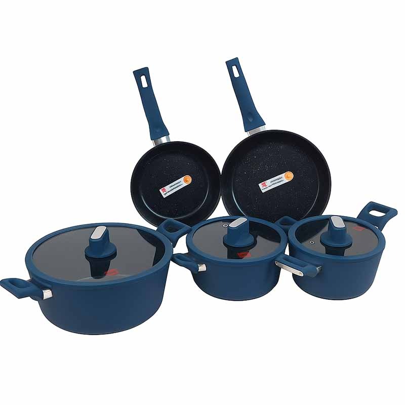 سرویس قابلمه و تابه گرانیتی ۸ پارچه یو سی سی لایف مدل 8PCS