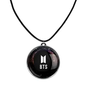 گردنبند خندالو مدل گروه موسیقی بی تی اس BTS کد 25132522