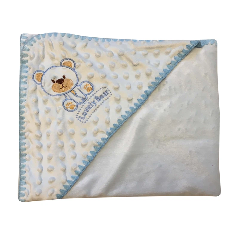 پتو نوزاد مدل درنا کد 520 سایز 70x70 سانتی متر