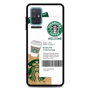AKAM AMCWSGA71-STARBUCKS5 Cover For Samsung Galaxy A71