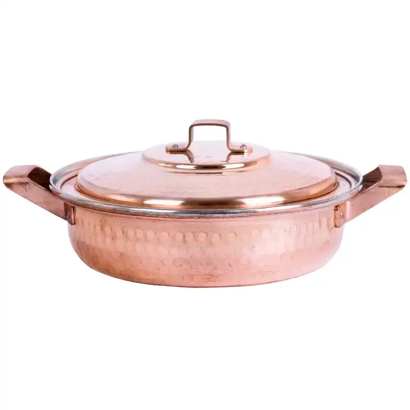 ماهیتابه مسی مدل راسته کد 29