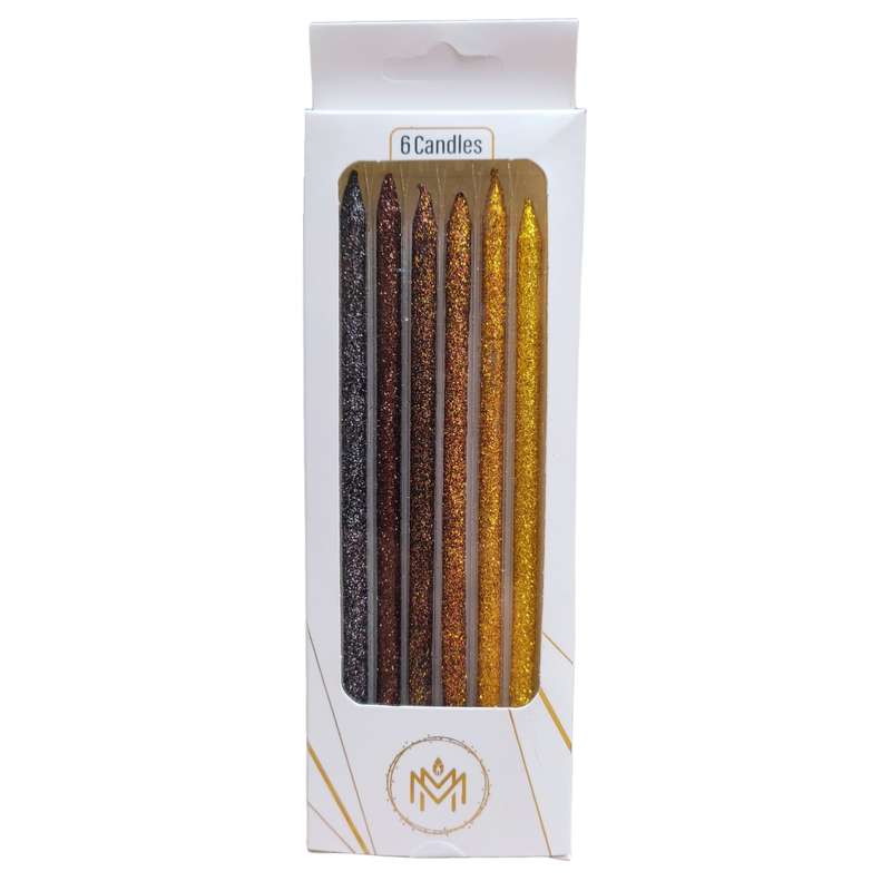 شمع مدل مدادی کد B1  بسته 6 عددی