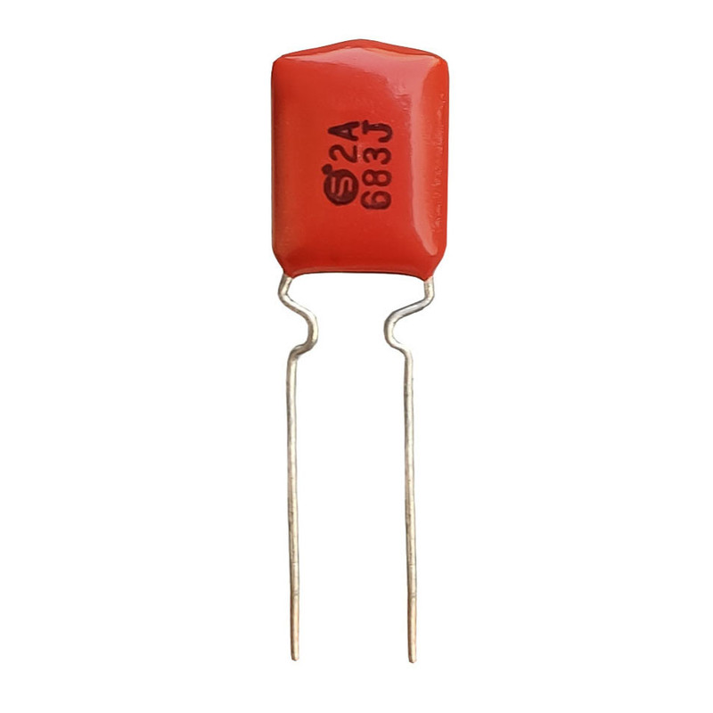 خازن 68 نانوفاراد 100ولت مدل TPC-683100 بسته 6 عددی خازن 68 نانوفاراد 100ولت مدل TPC-683100 بسته 6 عددی