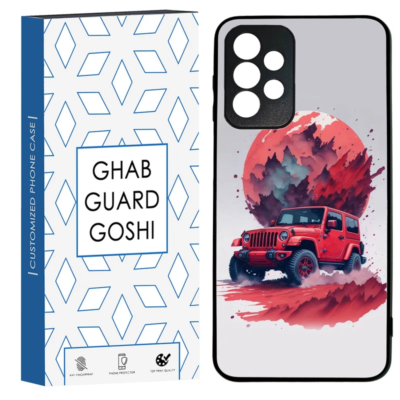 کاور قاب گارد گوشی طرح ماشین کد TPU-147 مناسب برای گوشی موبایل سامسونگ Galaxy A73