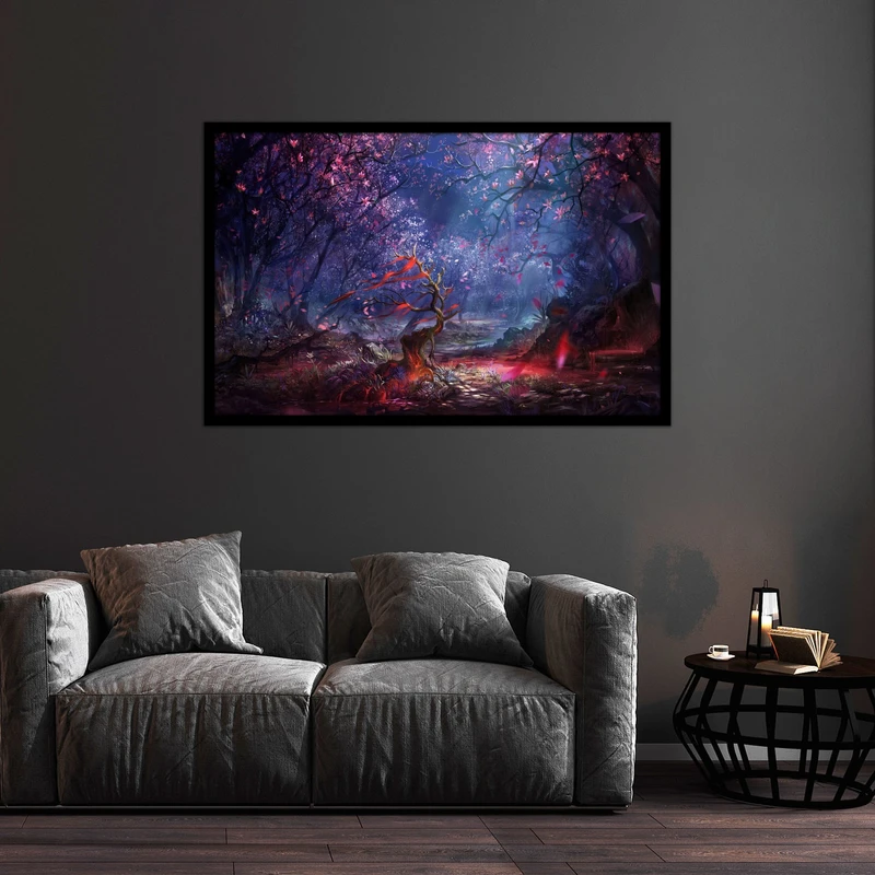 تابلو بکلیت طرح تصاویر هنری طبیعت مدل B-bu1217