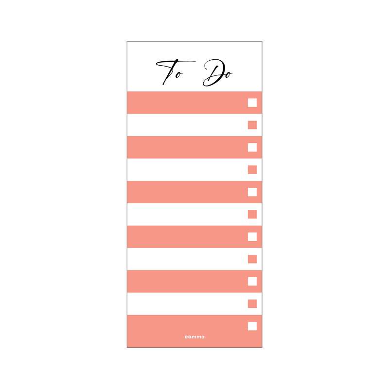  کاغذ یادداشت کاما طرح to do list مدل O01 بسته 30 عددی