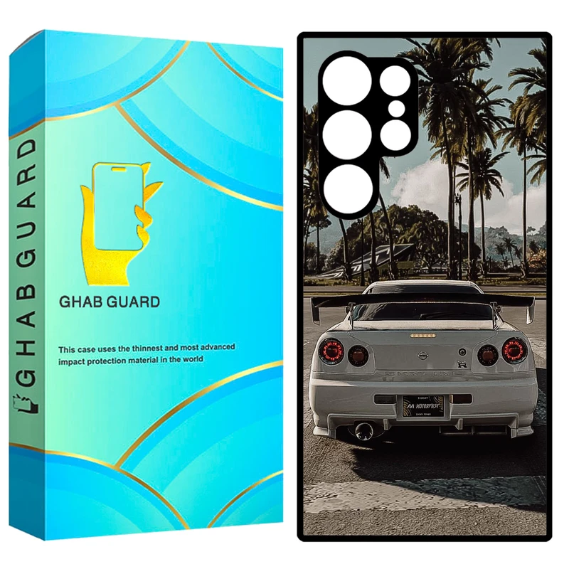 کاور قاب گارد طرح ماشین مدل GCHPS23U مناسب برای گوشی موبایل سامسونگ Galaxy S23 Ultra 5G